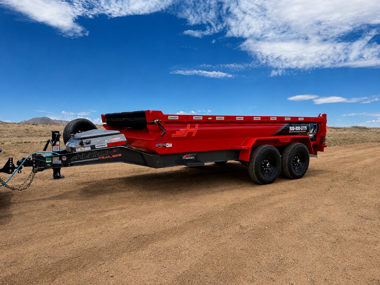 24" x 14' Dump Trailer — photo 1 of 5