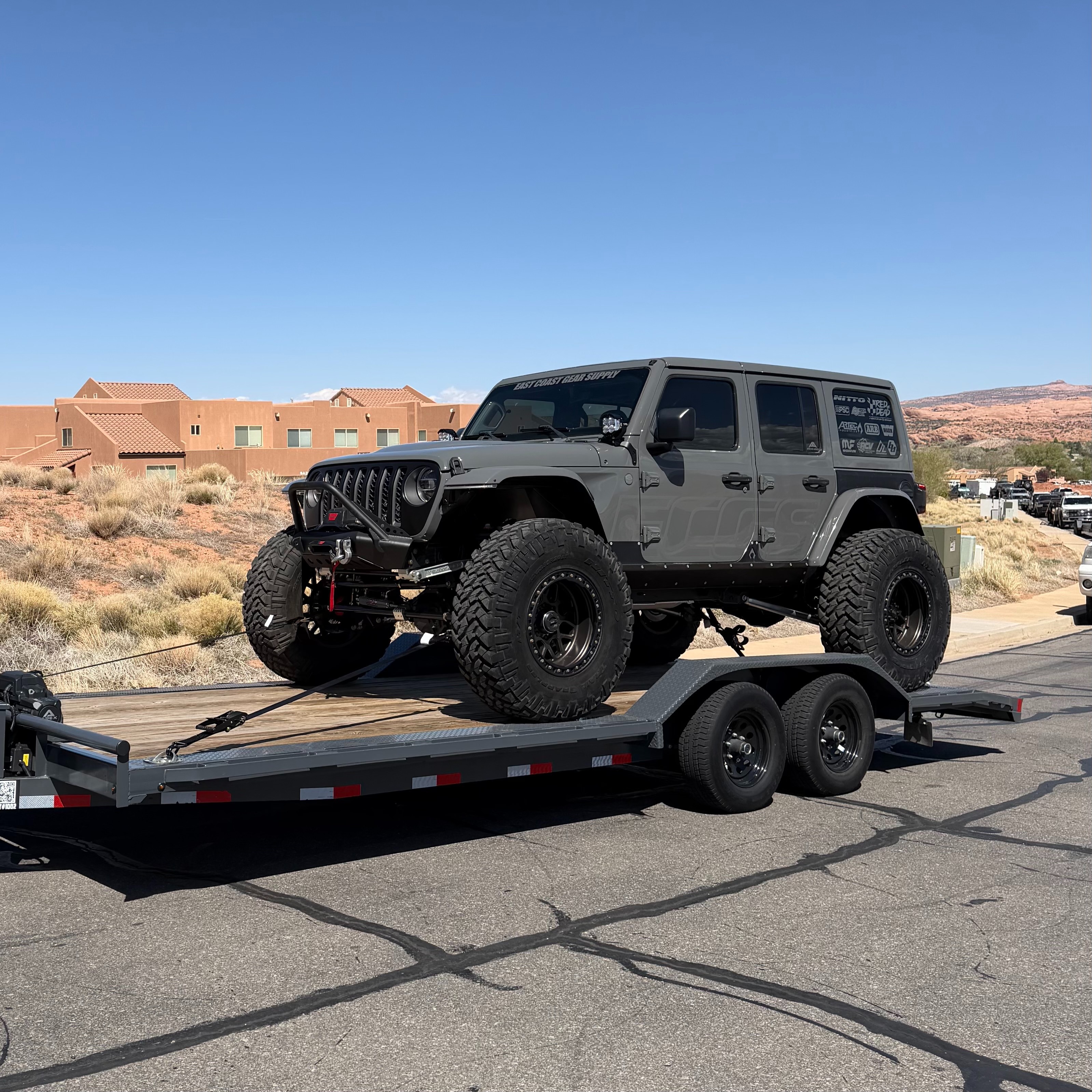 102" x 22' Car Hauler Trailer — photo 1 of 5